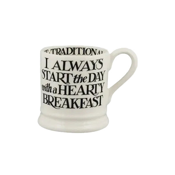 Half Pint Mug - Black Toast Breakfast Tea