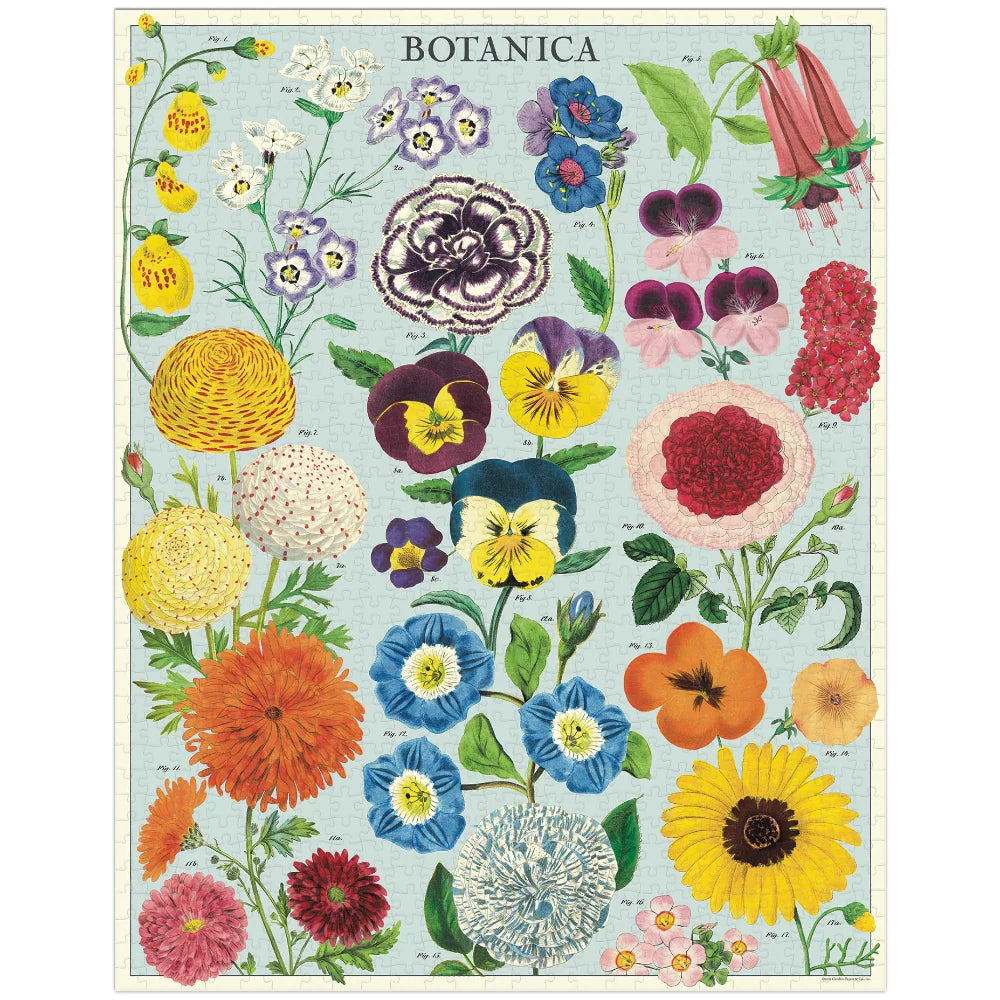 1000pc Vintage Puzzle - Botanica
