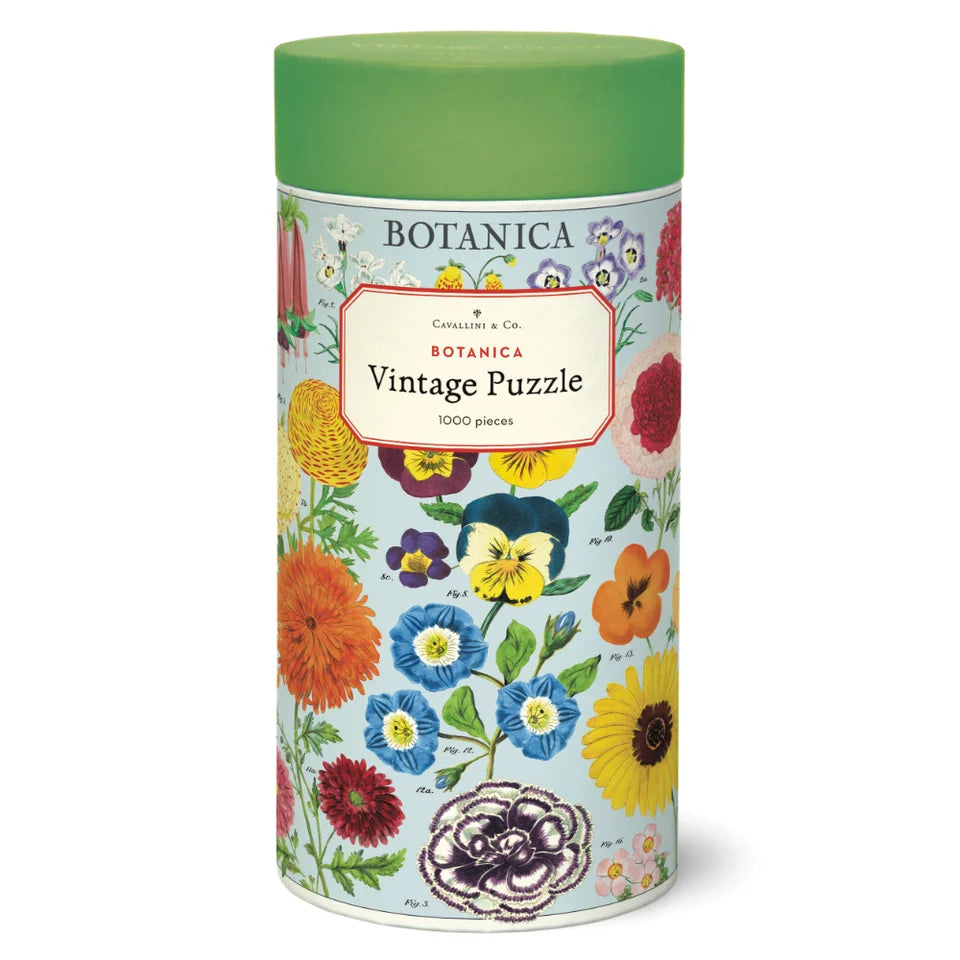 1000pc Vintage Puzzle - Botanica