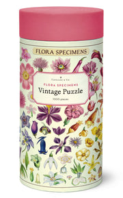 1000pc Vintage Puzzle - Flora Specimens
