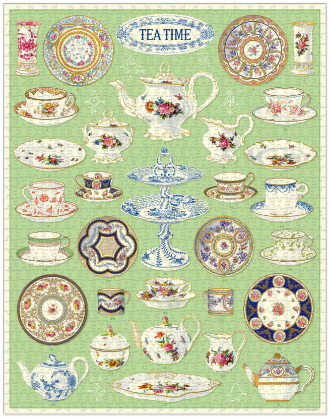 1000 pc Vintage Puzzle - Tea Time