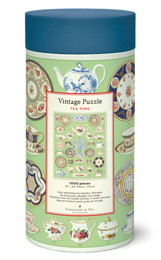 1000 pc Vintage Puzzle - Tea Time