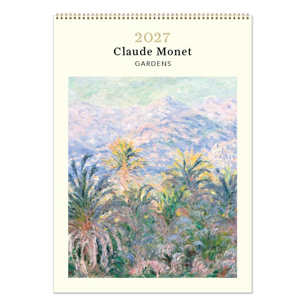 2027 Medium Calendar - Claude Monet Gardens