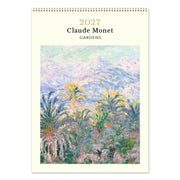 2027 Medium Calendar - Claude Monet Gardens