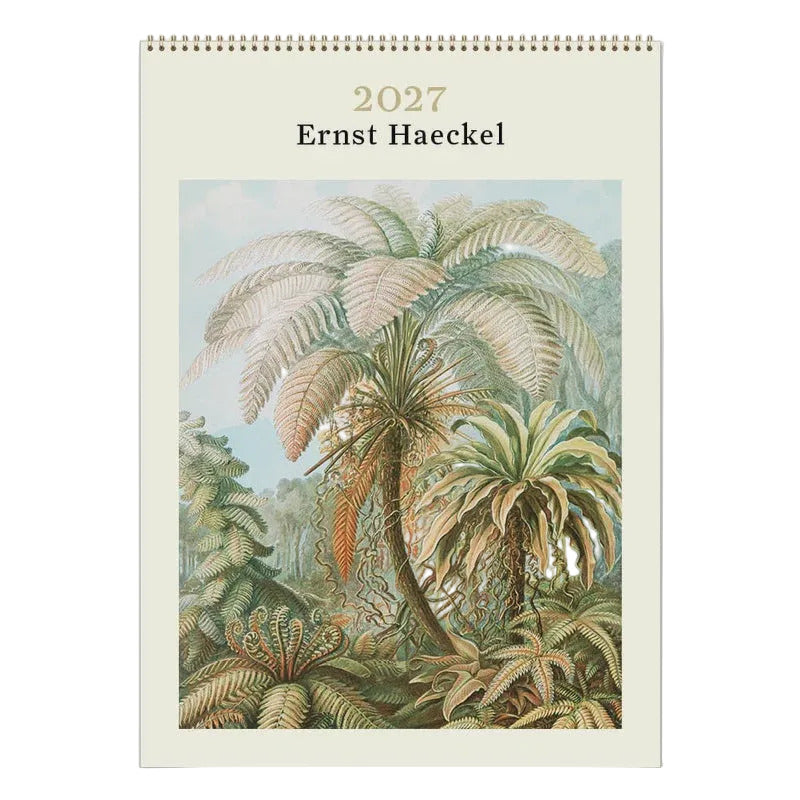 2027 Medium Calendar - Ernst Haeckel