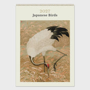 2027 Medium Calendar - Japanese Birds