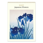 2027 Medium Calendar - Japanese Flowers
