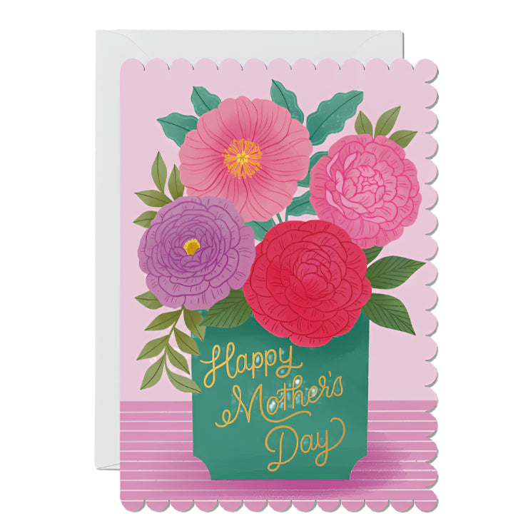 Happy Mother's Day Vase Card