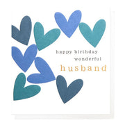 Happy Birthday Wonderful Husband Card