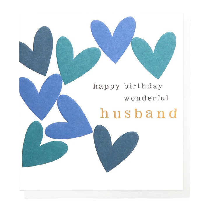 Happy Birthday Wonderful Husband Card