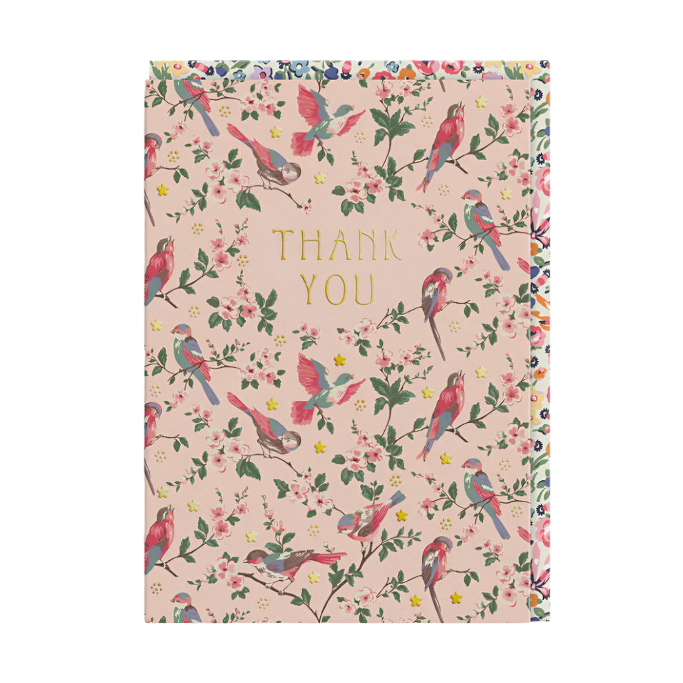 Garden Birds Thank You Card