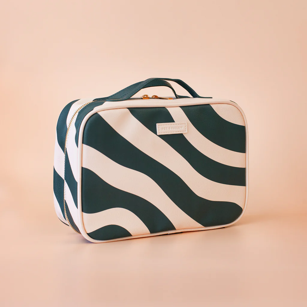Forest Swirl Cosmetic Bag