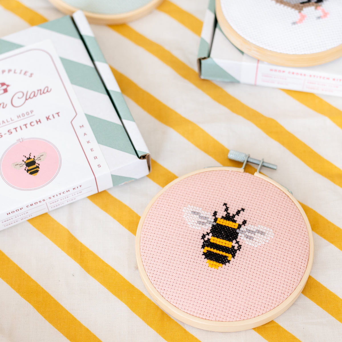 Cross-Stitch Kit - Bumble Bee