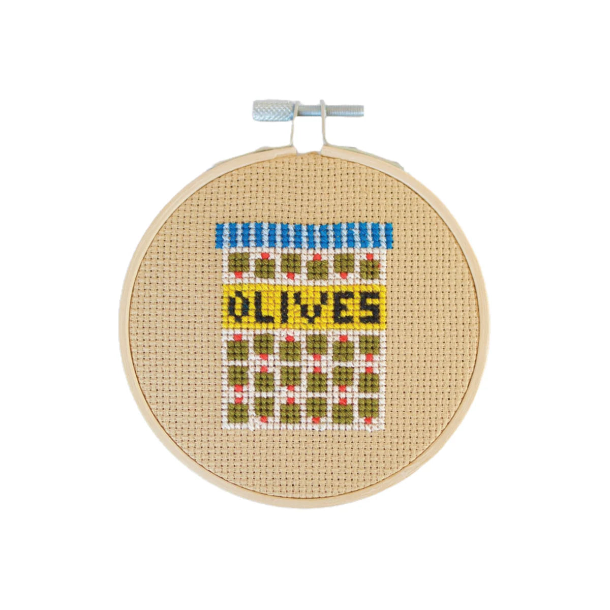 Cross-Stitch Kit - Olives