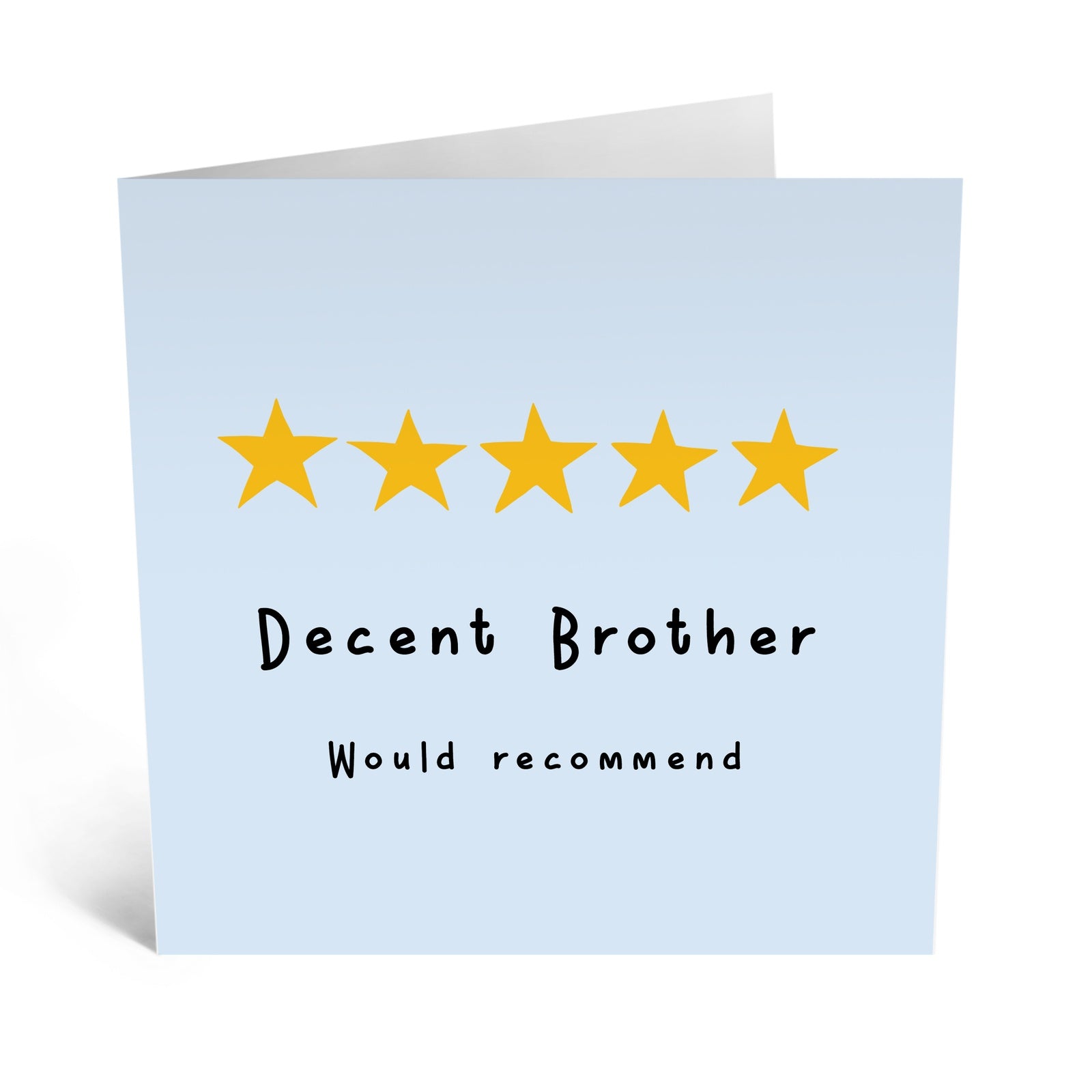 Decent Brother Card