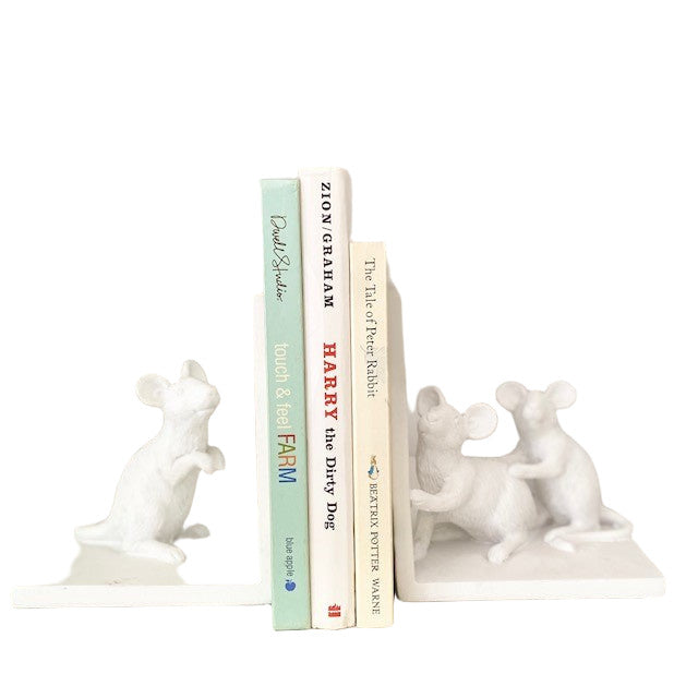 Mouse Bookends