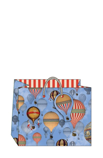 Medium Gift Bag Landscape - Hot Air Balloons