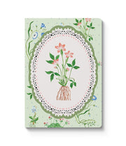 A6 Textured Soft Cover Notebook - Green Roots Vignette