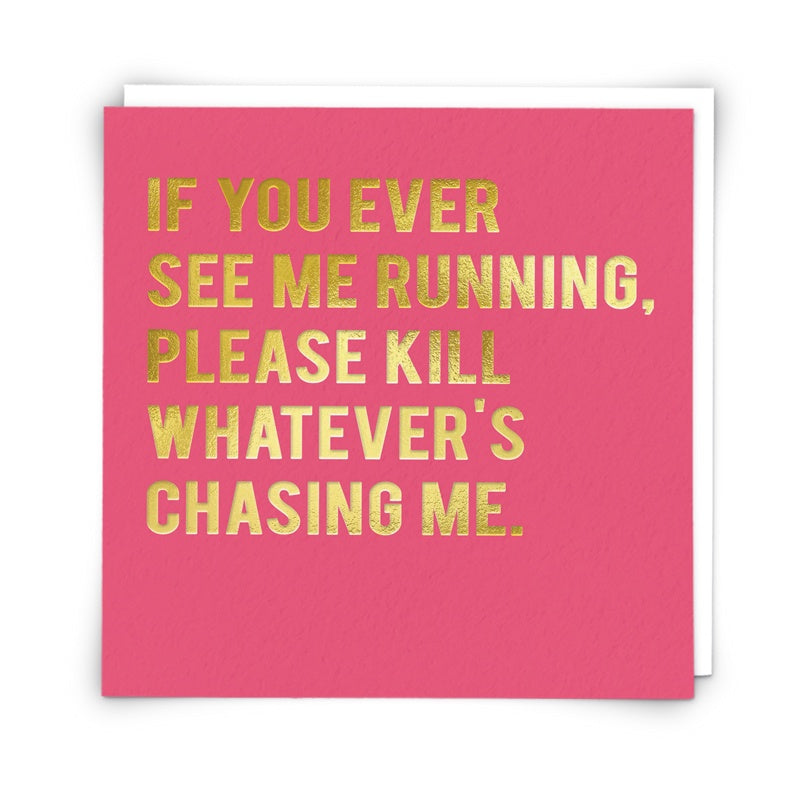 Running Card