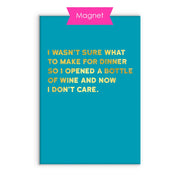 Fridge Magnet - Opened