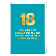 18 Legally Card