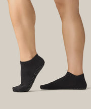Classic Low Rise Grip Socks - Black