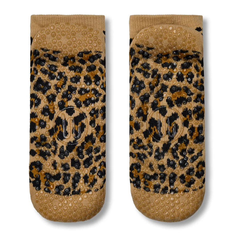 Classic Low Rise Grip Socks - Safari Spots
