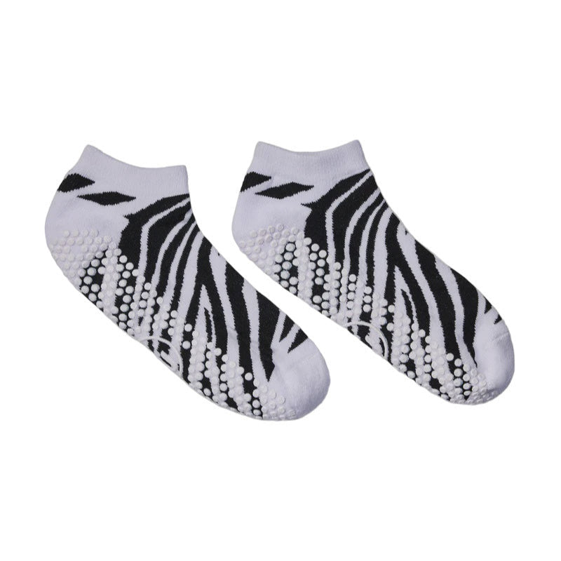 Classic Low Rise Grip Socks - Savanna Stripes
