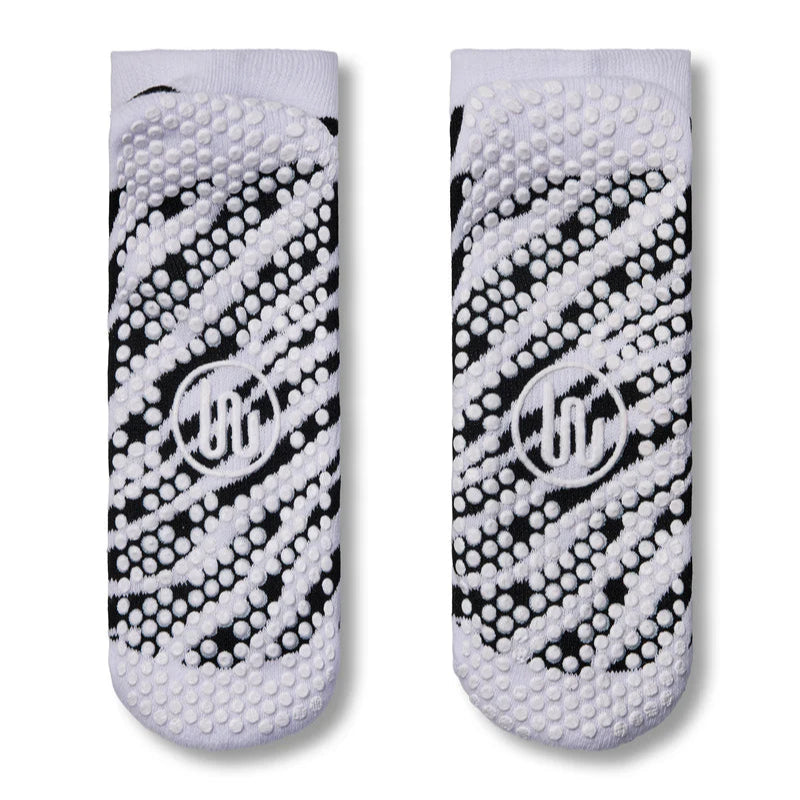 Classic Low Rise Grip Socks - Savanna Stripes