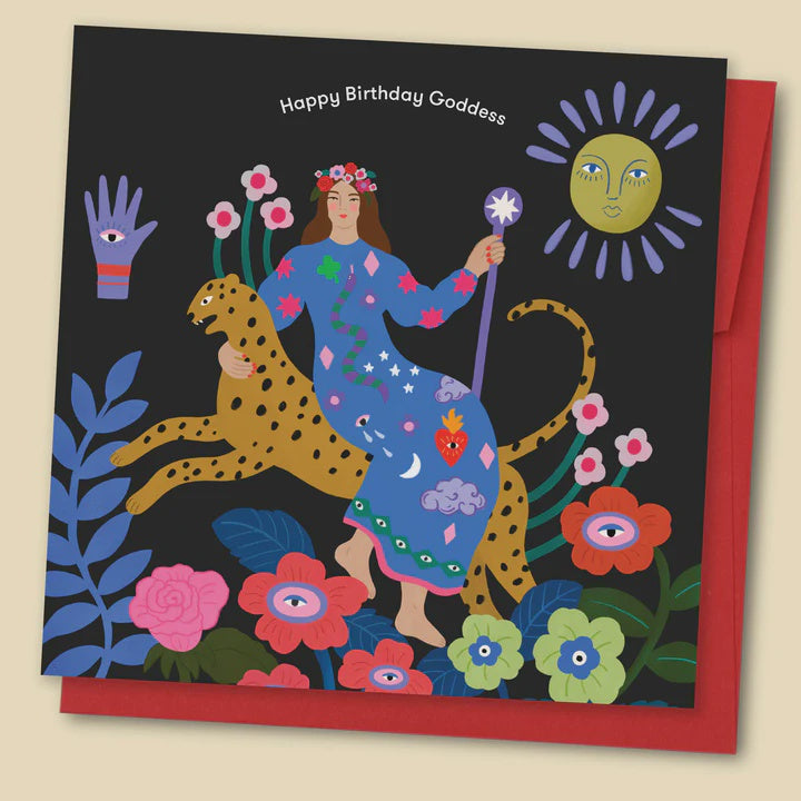 Happy Birthday Goddess Card