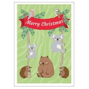 Boxed Set of 10 Christmas Cards - Merry Mates