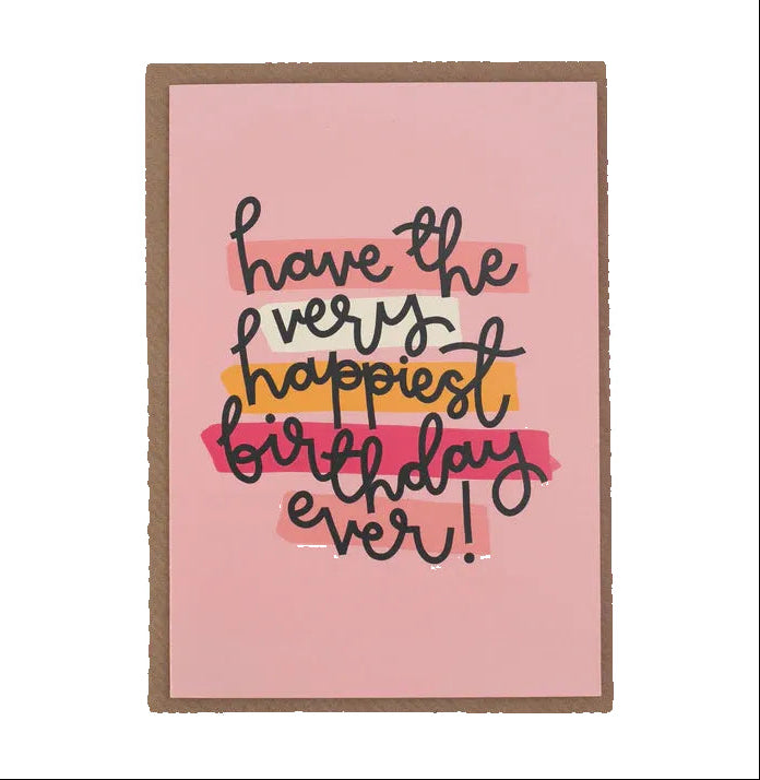 Have The Happiest Birthday Ever Card