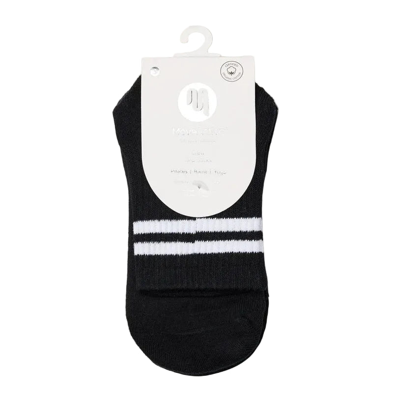 Crew Grip Socks - Sporty Stripe Black