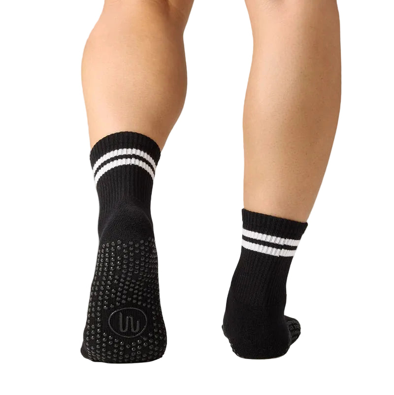 Crew Grip Socks - Sporty Stripe Black