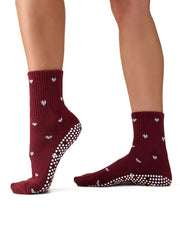 Crew Grip Socks - Love Me Cabernet