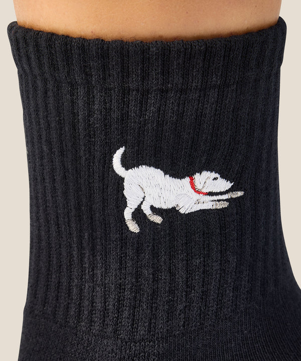 Crew Grip Socks - Labrador Black