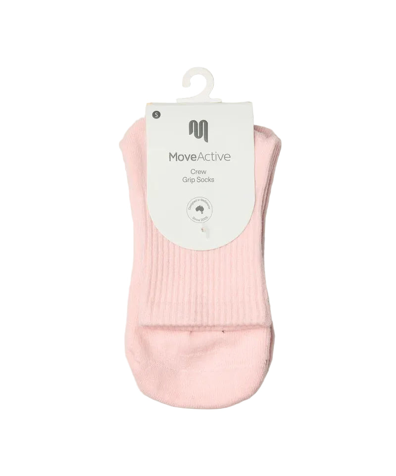 Crew Grip Socks - Sweet Pink