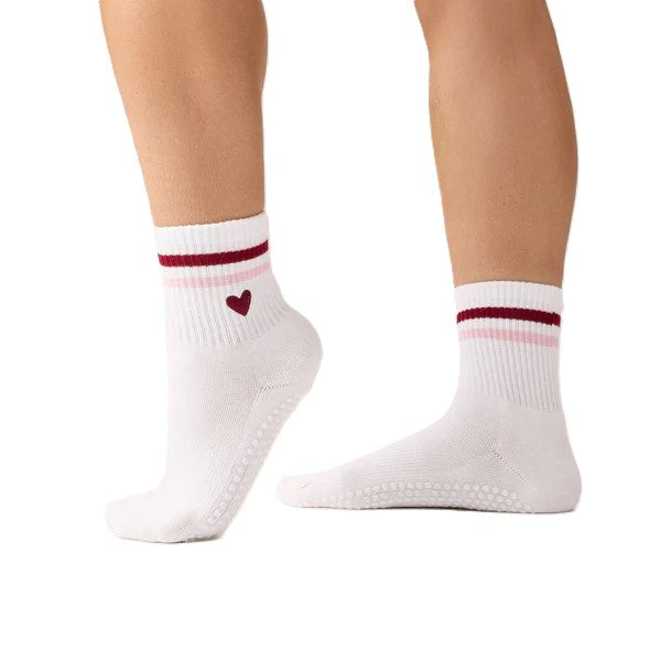 Crew Grip Socks - Sweet Stripe Love