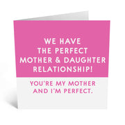 Mother Daughter Relationship