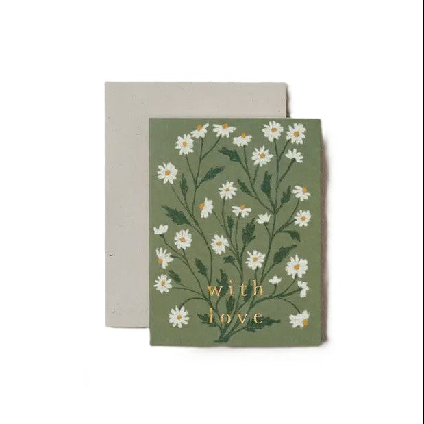 Daisy 'With Love' Mini Card