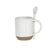 Stone Two-tone Mug & Spoon