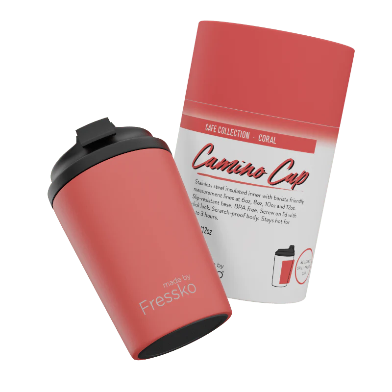 Camino Cup 12oz - Coral