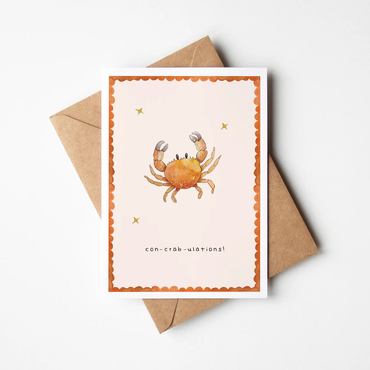 Con-crab-ulations Card