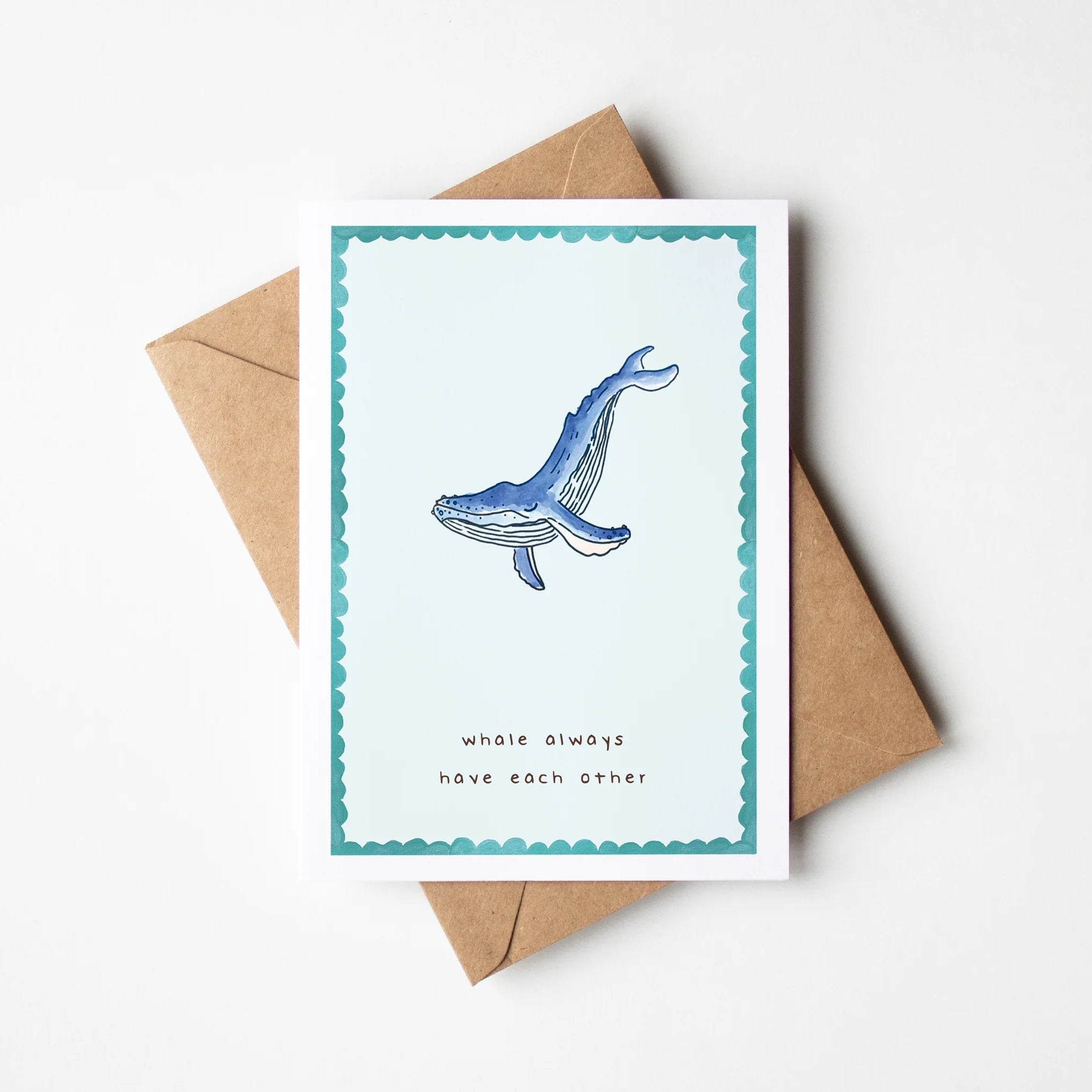 Whale Always Have Each Other Card