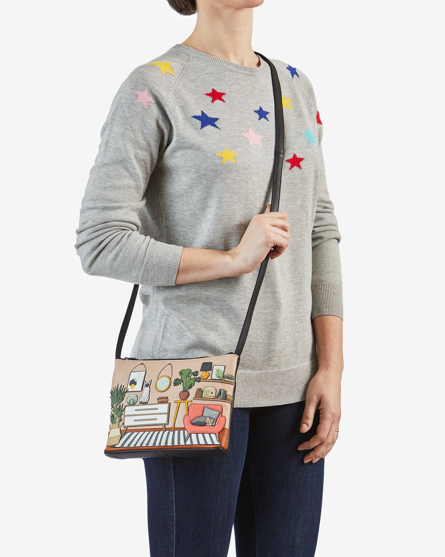 Cross Body Bag - Cat Lounge