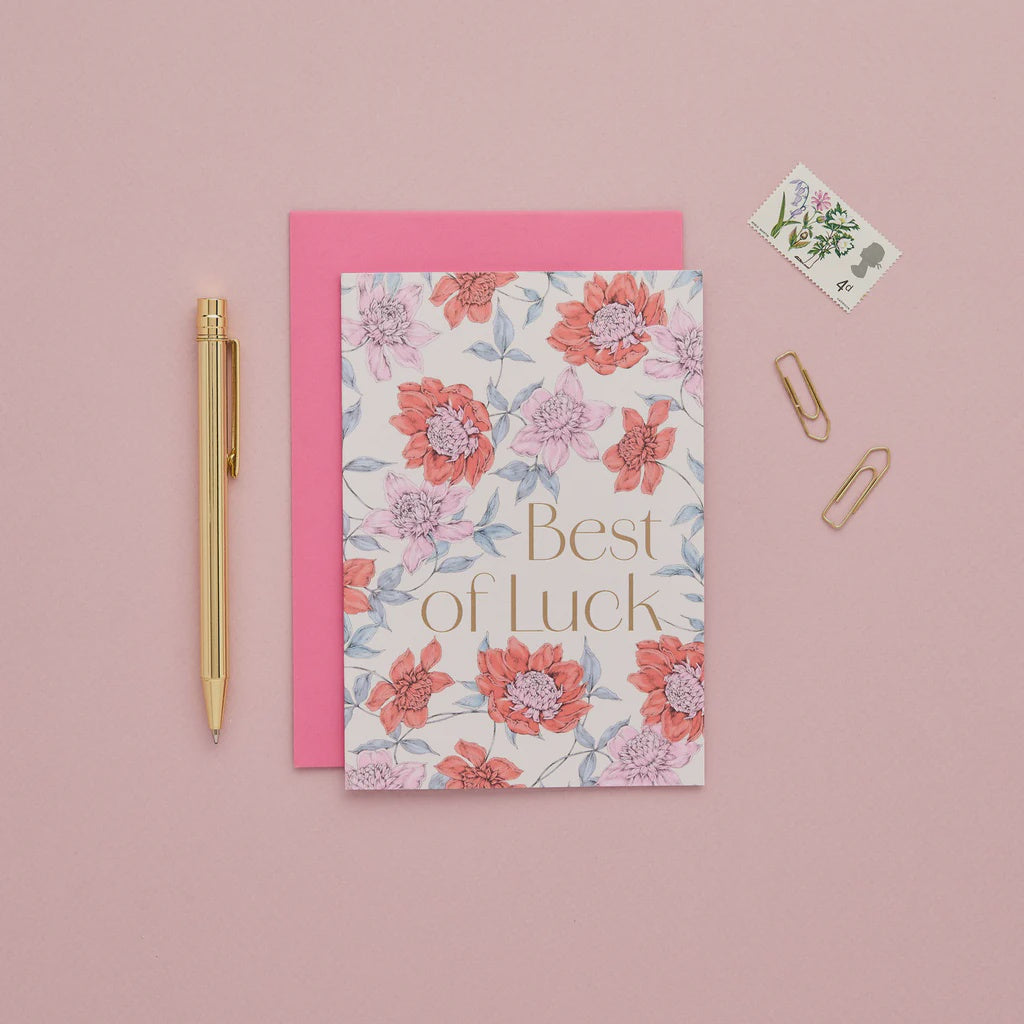 Sweet Sherbet - Best of Luck Card