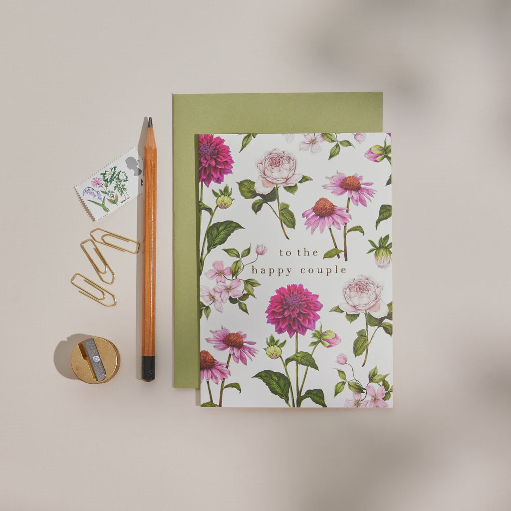 Bountiful Blooms - To The Happy Couple Card