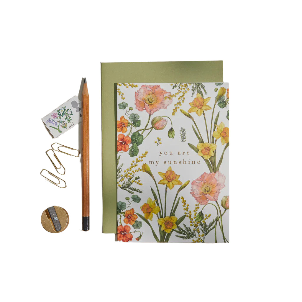 You Are My Sunshine Card