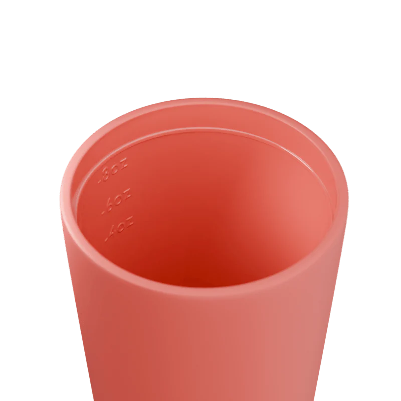 Bino Cup Ceramic 8oz - Coral