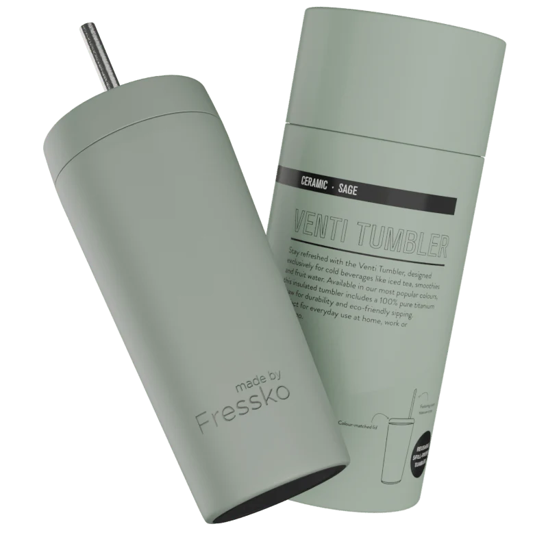 Venti Tumbler Ceramic 20oz - Sage